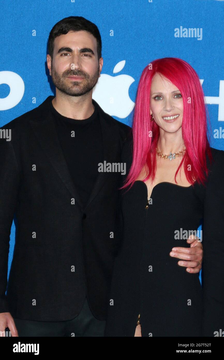 Los Angeles, CA. 15th July, 2021. Brett Goldstein, Juno Temple at