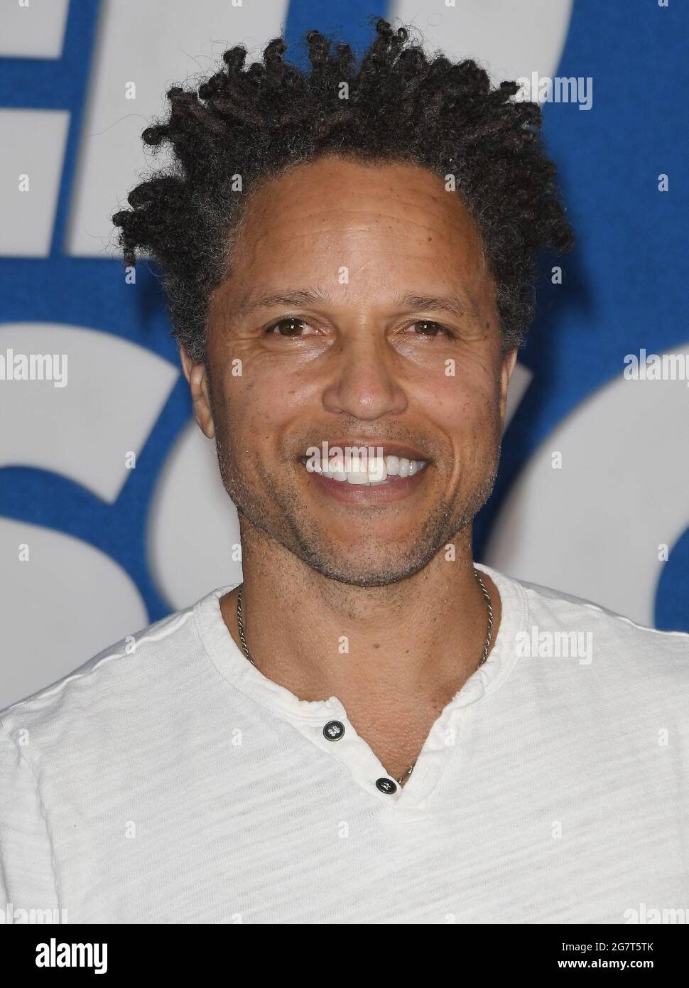 Cobi Jones arrives at Apple's TED LASSO Season 2 Premiere held at the