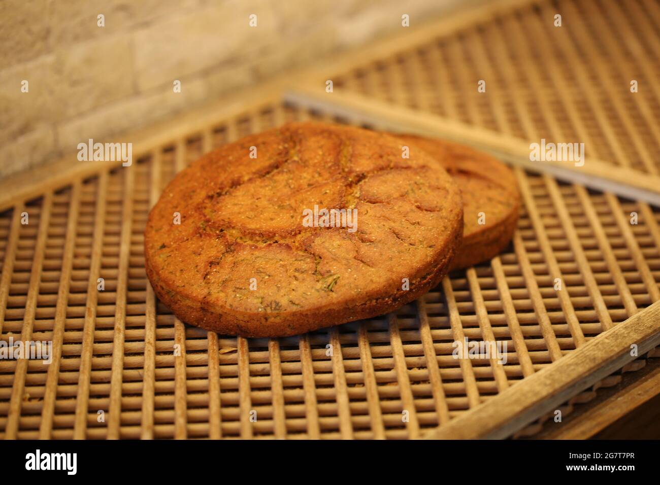 Corn Bread, Bakery Products, Pastry and Bakery Stock Photo