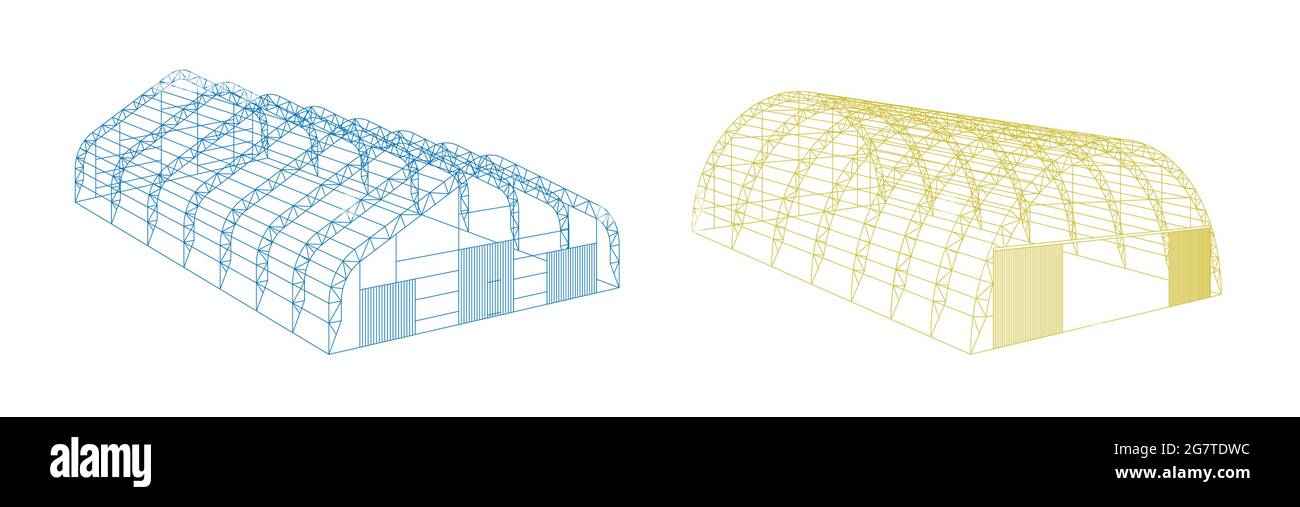 Awning tarpaulin tent temporary warehouse exhibition tunnel hall