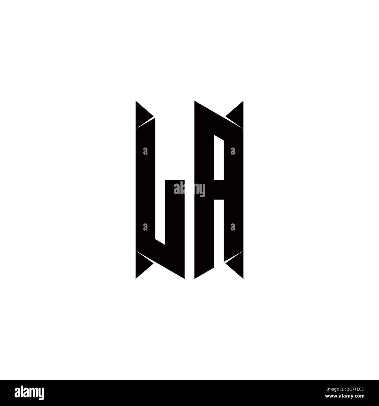 Alphabet la logo hi-res stock photography and images - Alamy