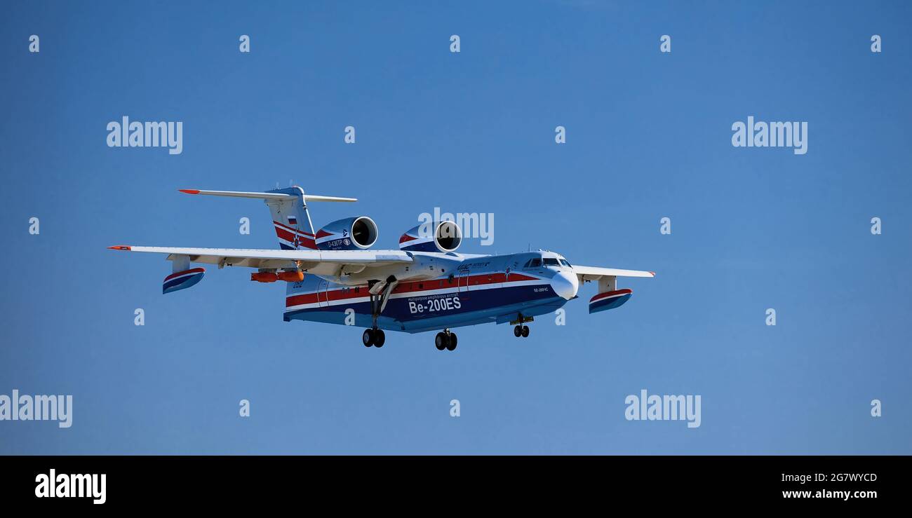 Beriev Be-200 Altair is a multipurpose amphibious aircraft
