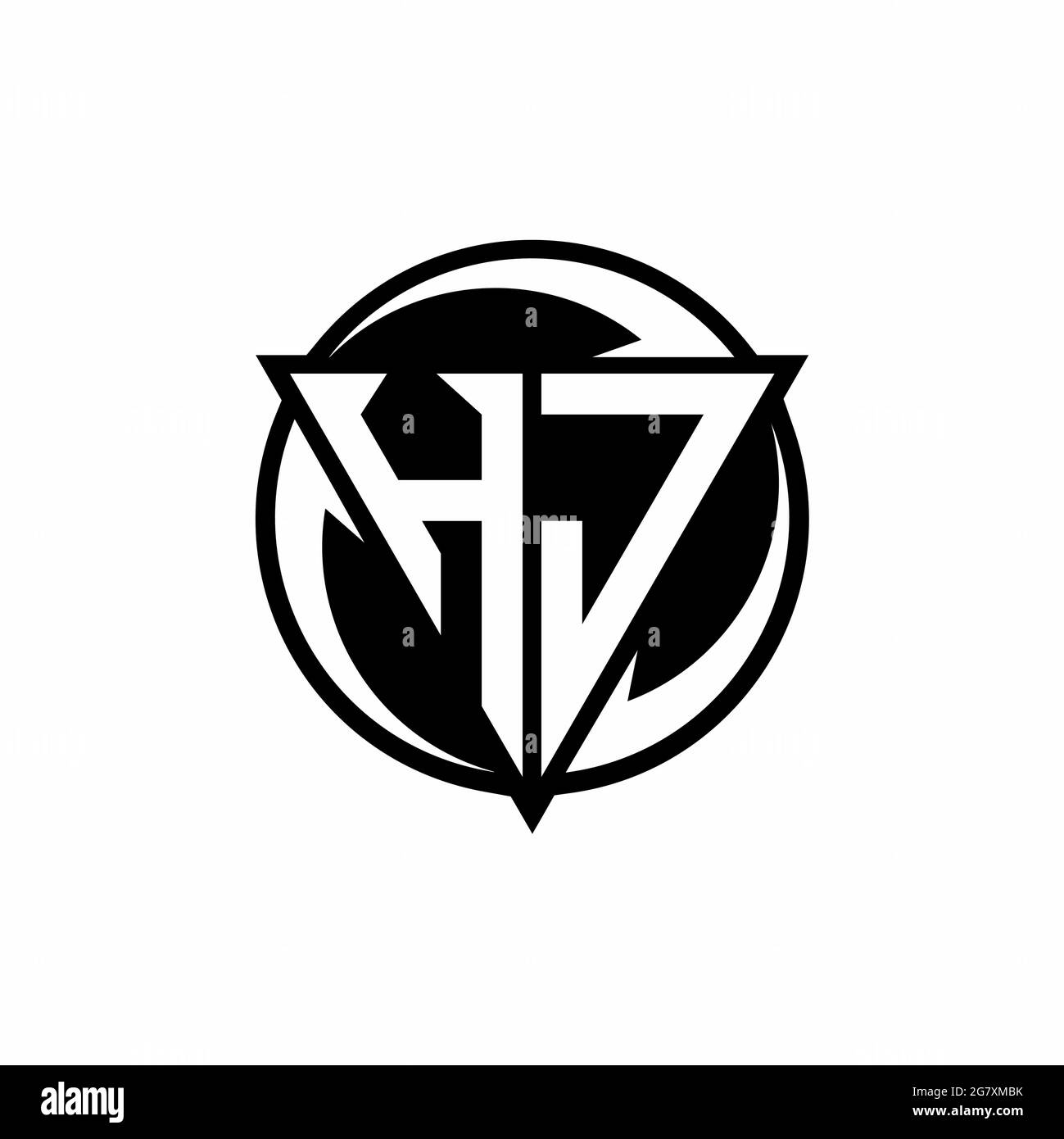 HJ Logo monogram with pillar shape designs template 2963533 Vector Art at  Vecteezy