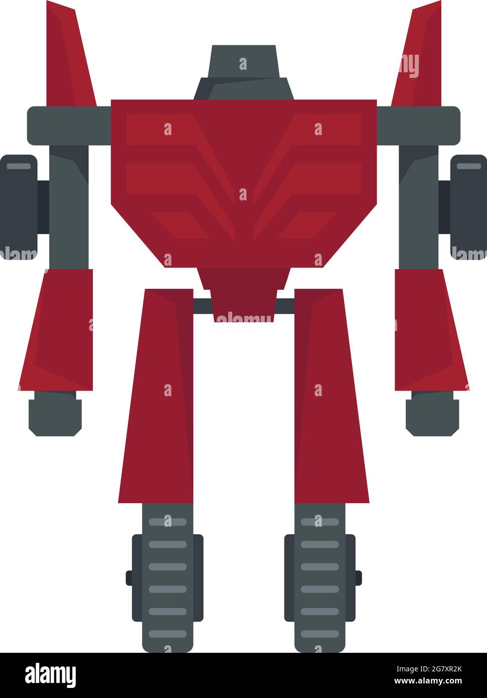 Hero Robot Transformer Icon Flat Illustration Of Hero Robot Transformer Vector Icon Isolated On 1233