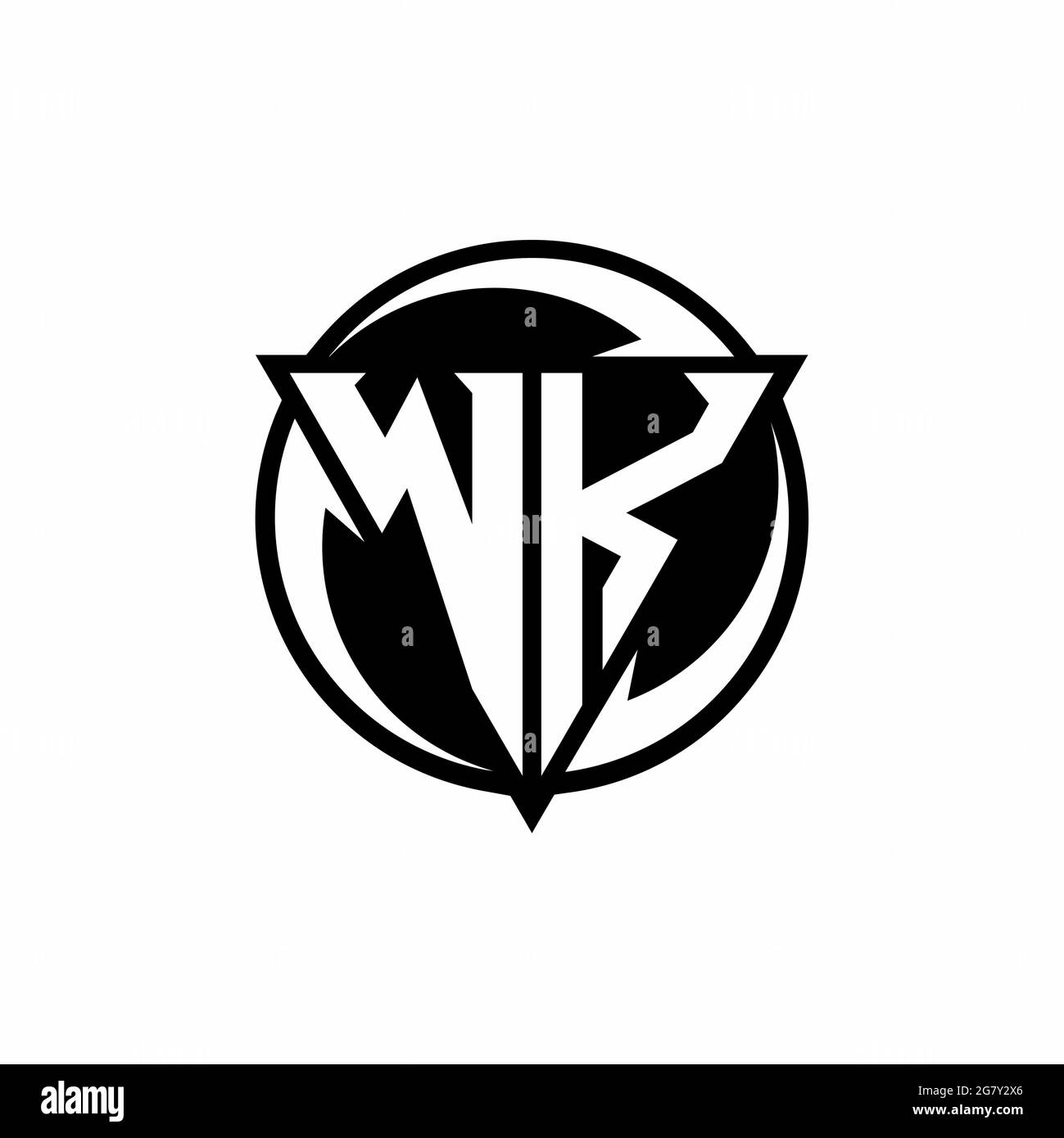 Wk logo Black and White Stock Photos & Images - Alamy