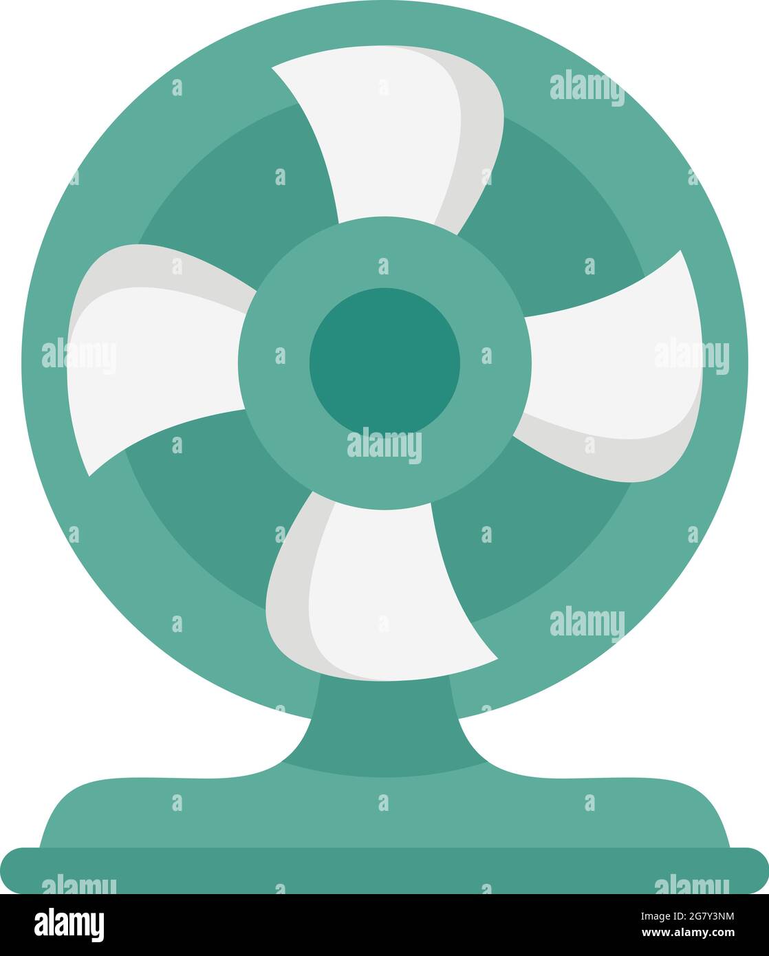Room filter fan icon. Flat illustration of room filter fan vector icon ...