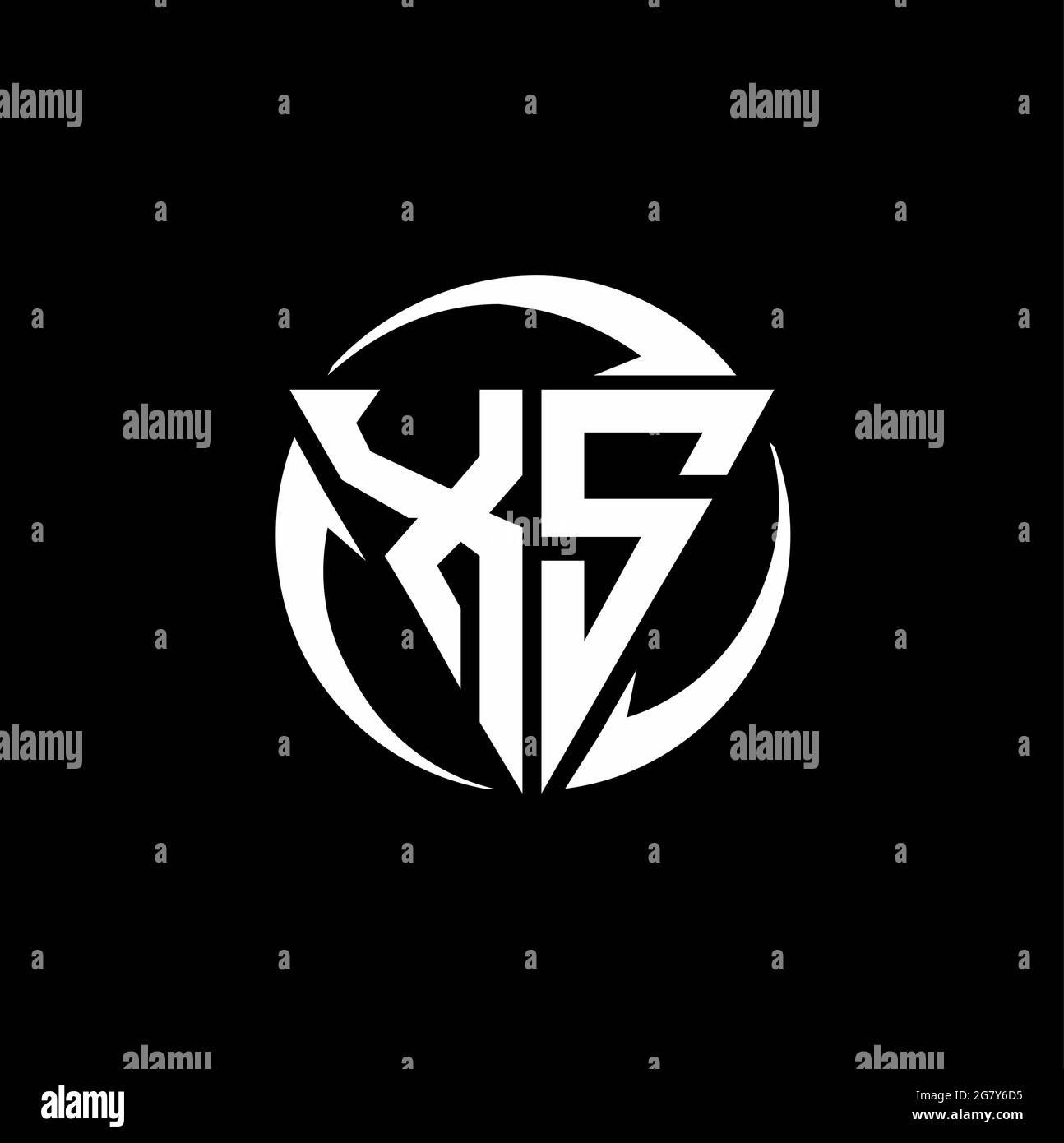 Xs modern logo hi-res stock photography and images - Alamy