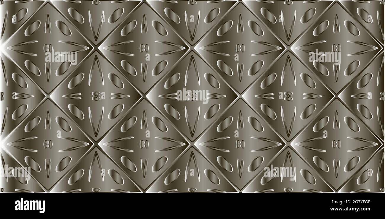 Metal textured plate. Steel industrial polished pattern Stock Vector ...