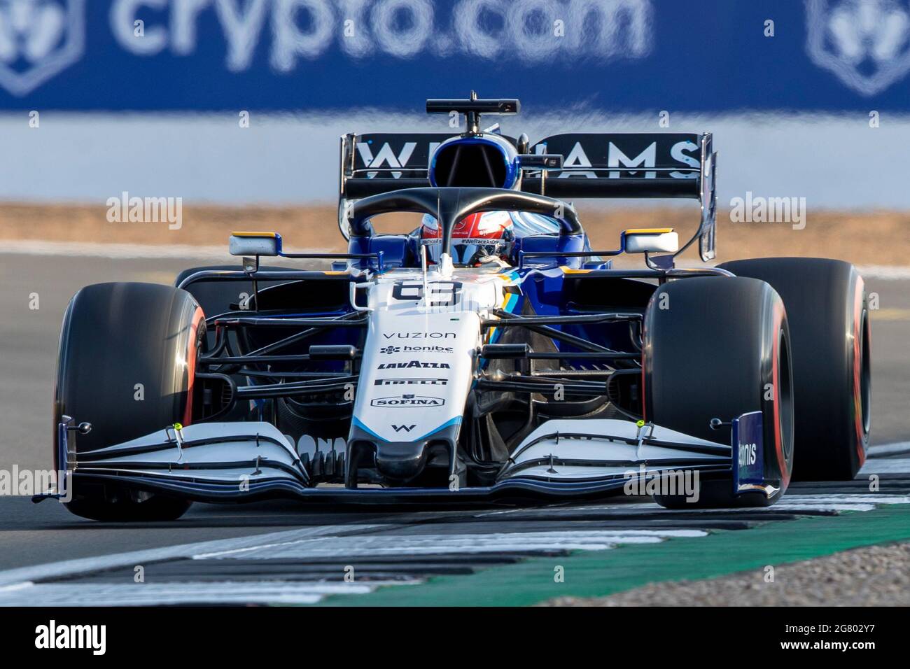 George Williams Racing Williams racing fw43b george russell hi-res stock photography and ...