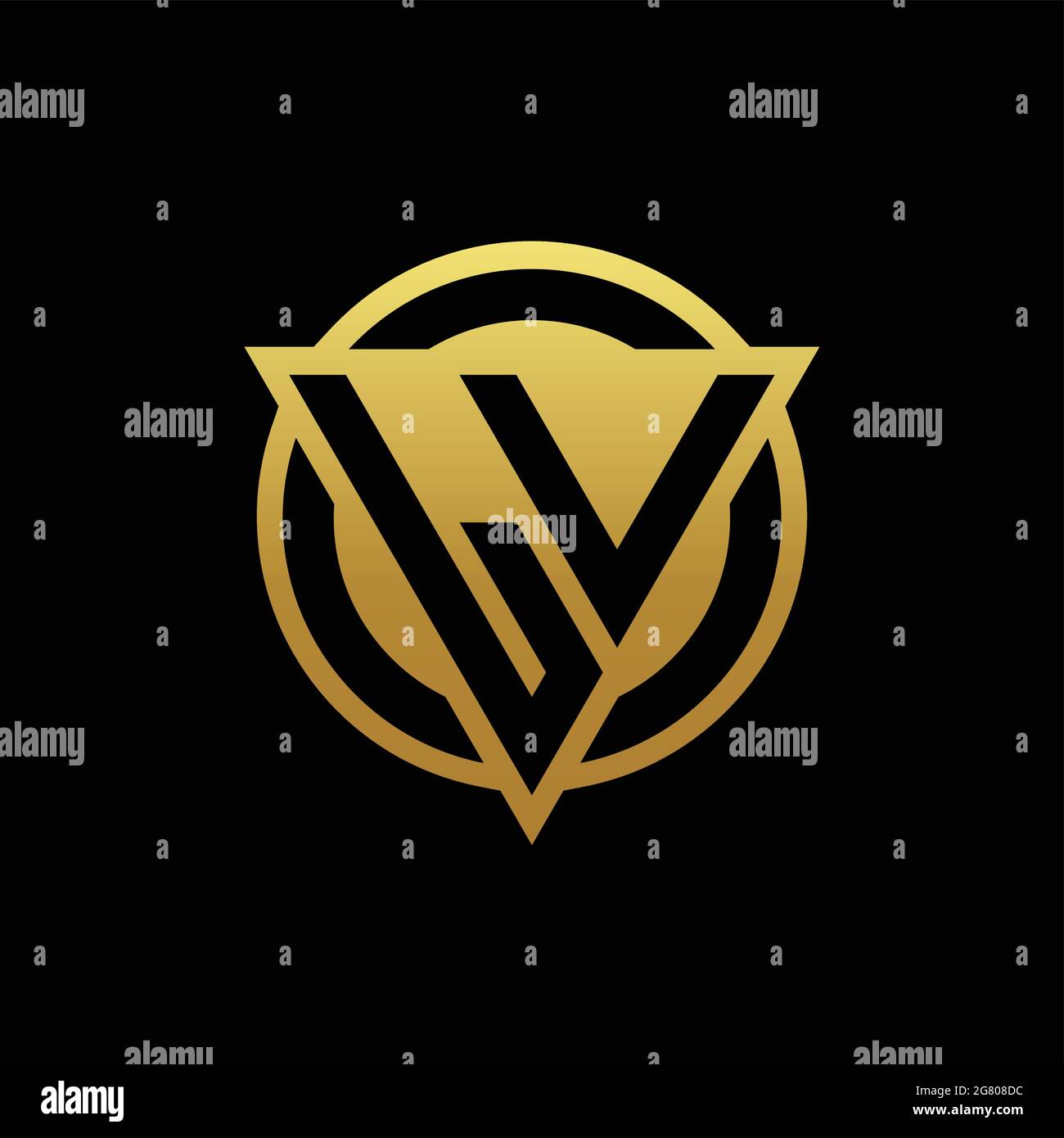 LV Logo monogram with star shape on blackground design template Stock  Vector Image & Art - Alamy