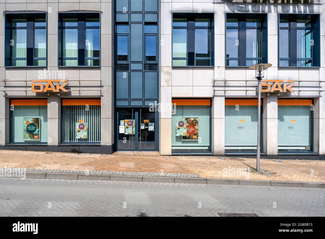 DAK office in Rendsburg Germany Stock Photo