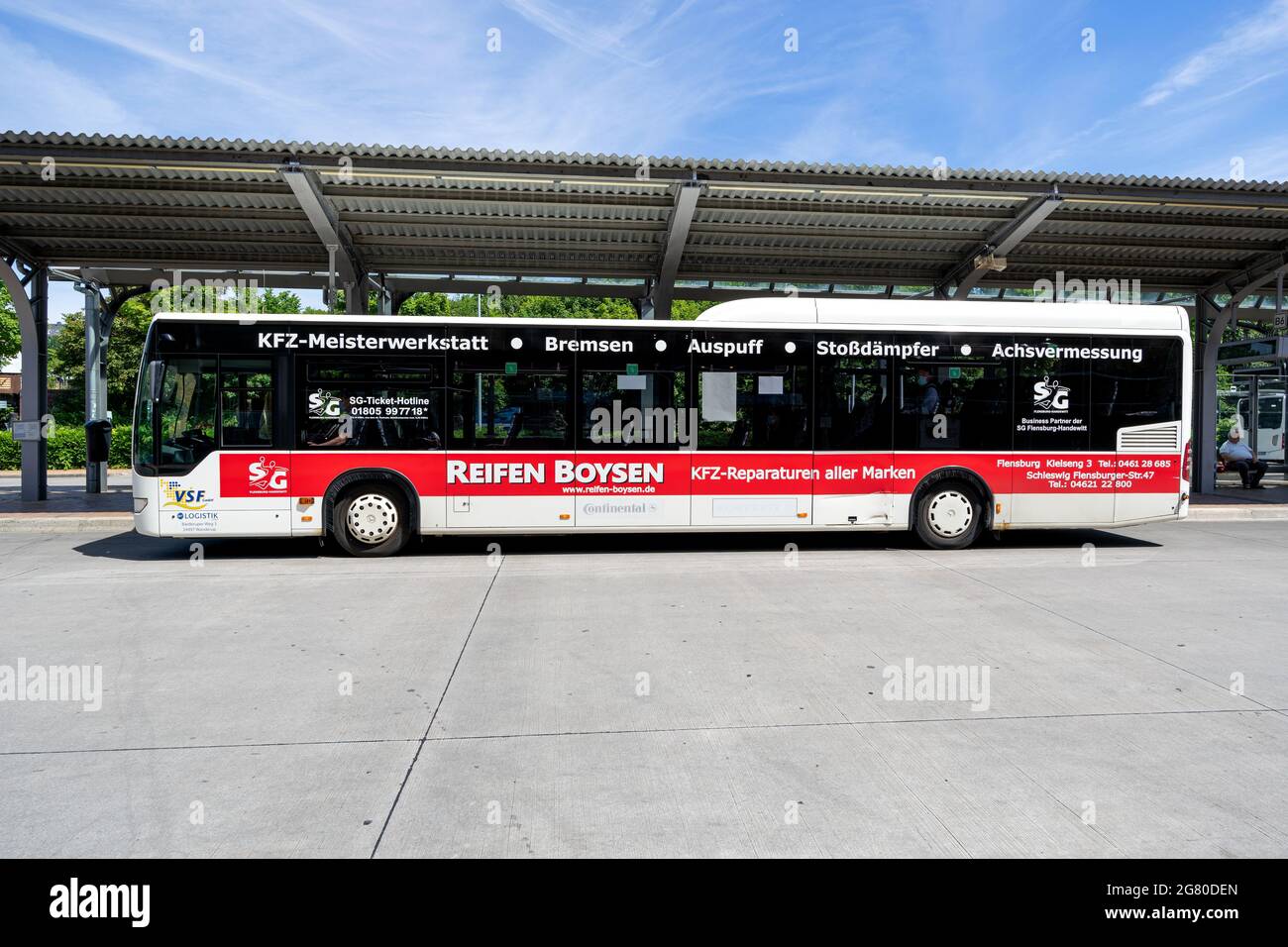 VSF Mercedes-Benz Citaro bus in Flensburg, Germany Stock Photo - Alamy