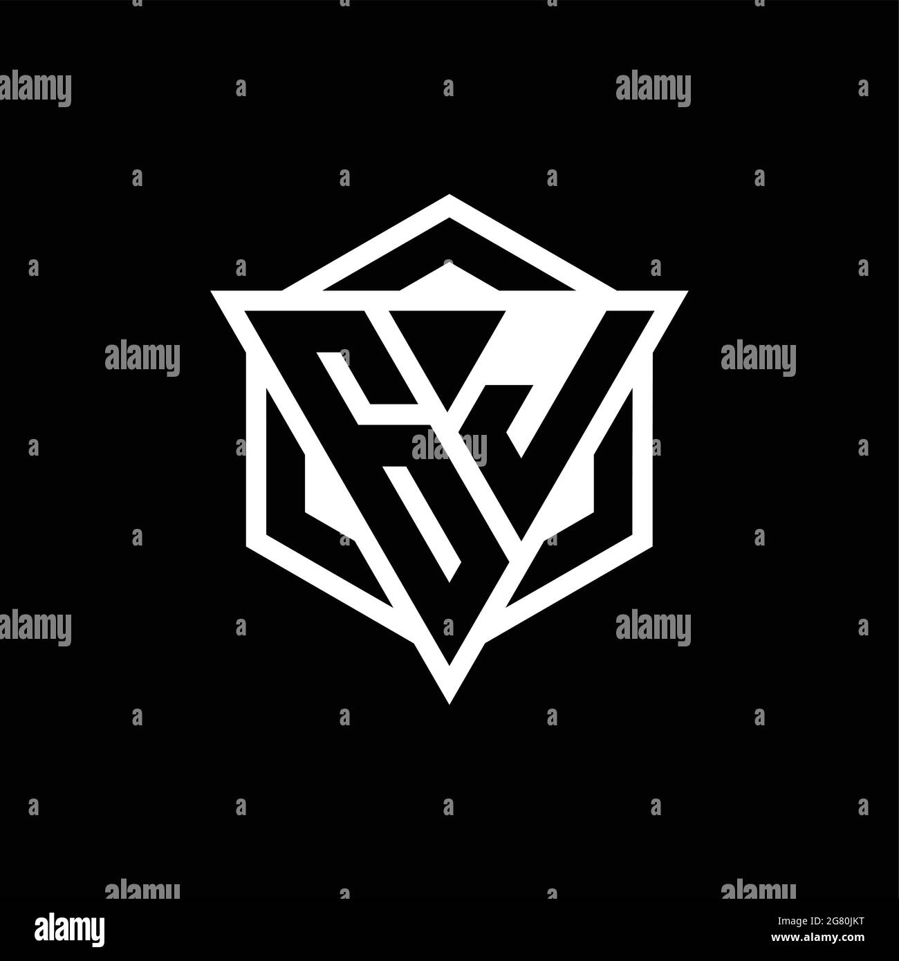 Gj logo Black and White Stock Photos & Images Alamy