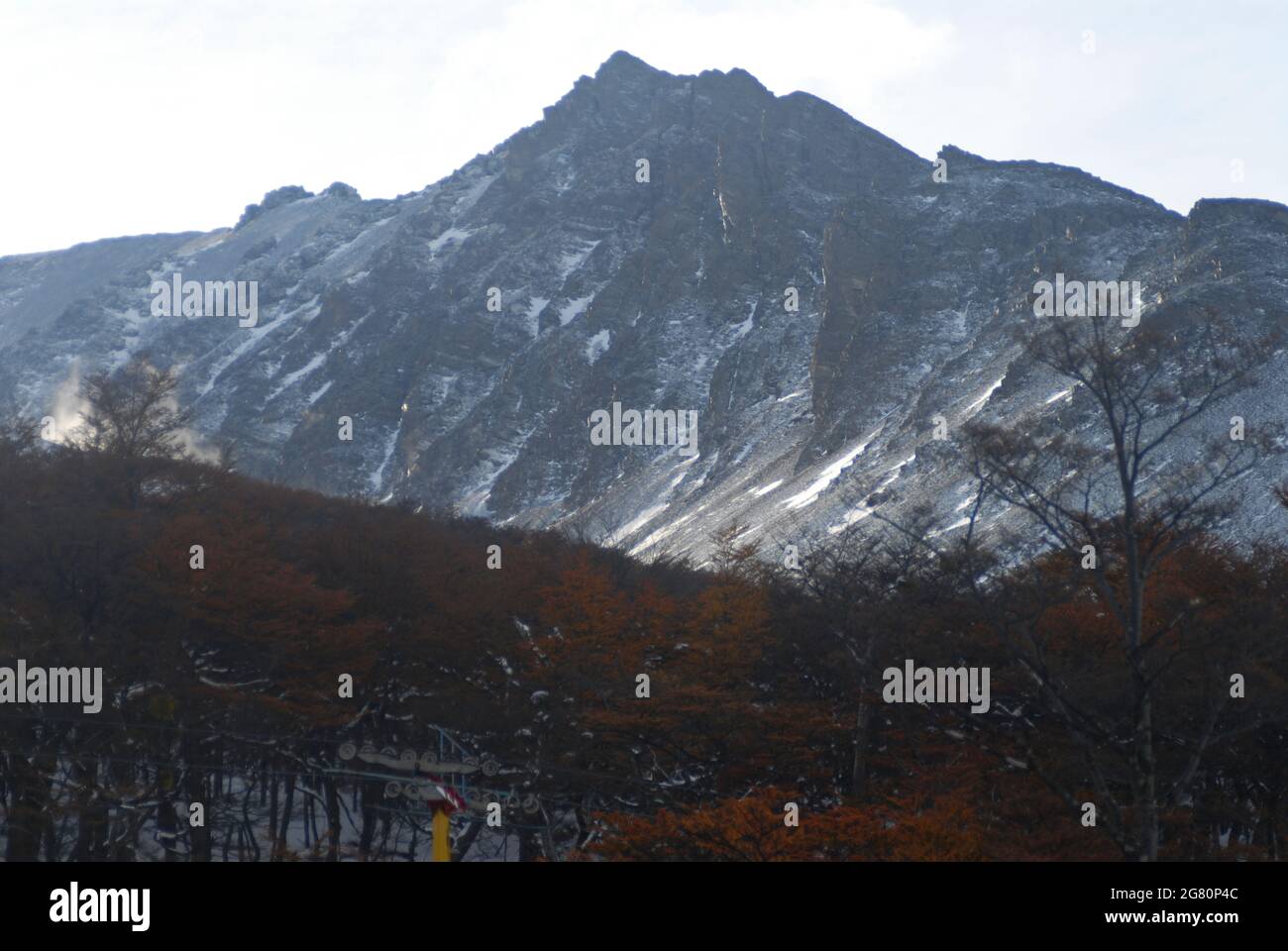 Martial Glacier. Tierra del Fuego, Argentina Stock Photo