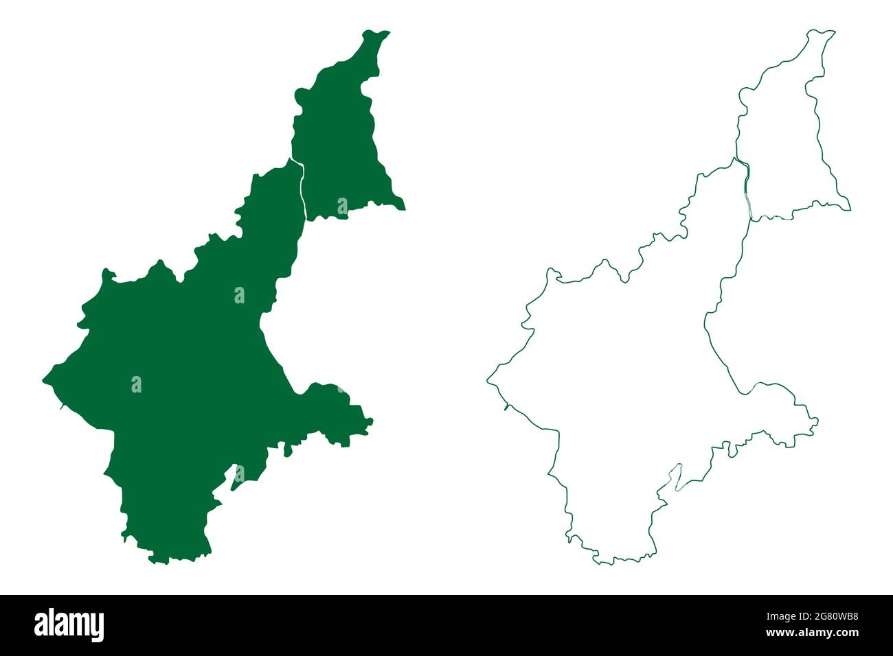 Map Of Kota District Rajasthan Kota District (Rajasthan State, Republic Of India) Map Vector Illustration,  Scribble Sketch Kota Map Stock Vector Image & Art - Alamy