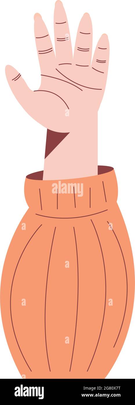 Hand thumb up indicating Stock Vector Images - Alamy