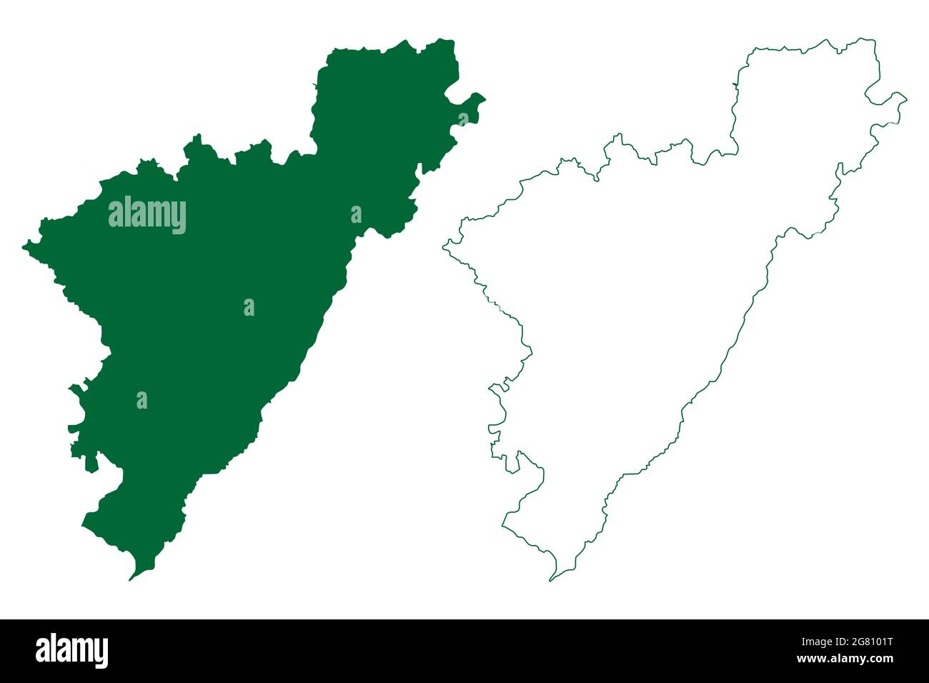 Map Of Pali District Rajasthan Pali District (Rajasthan State, Republic Of India) Map Vector Illustration,  Scribble Sketch Pali Map Stock Vector Image & Art - Alamy