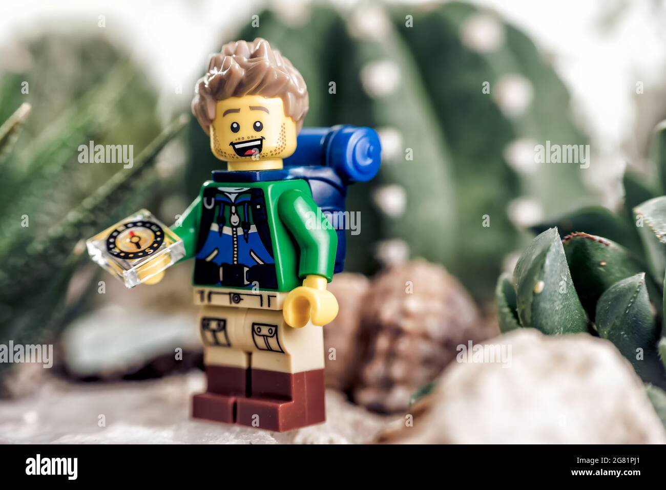 Lego hiker hi-res stock photography and images - Alamy