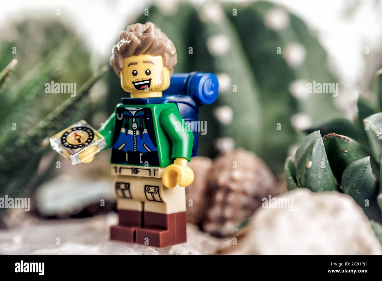 Lego hiker on sale minifigure
