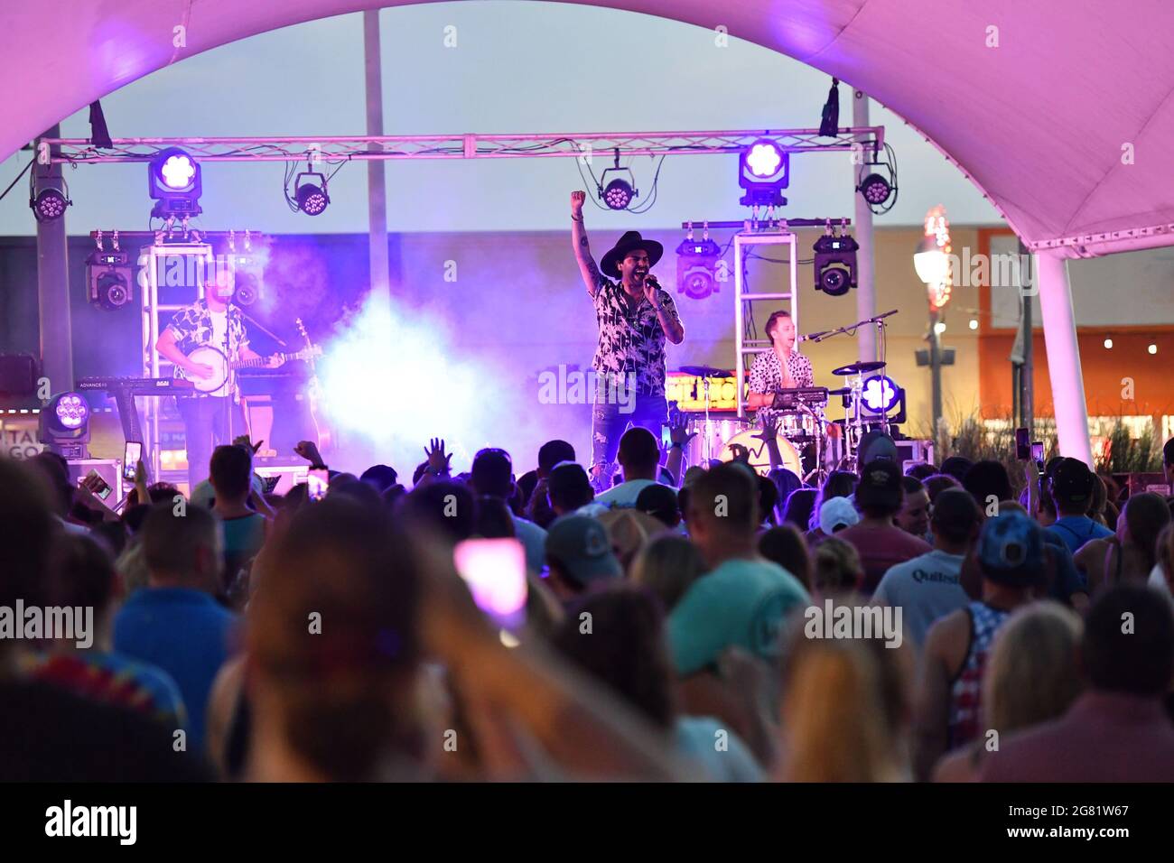 July 14, 2021, Virginia Beach, Virginia, USA Beach events brings NIKO