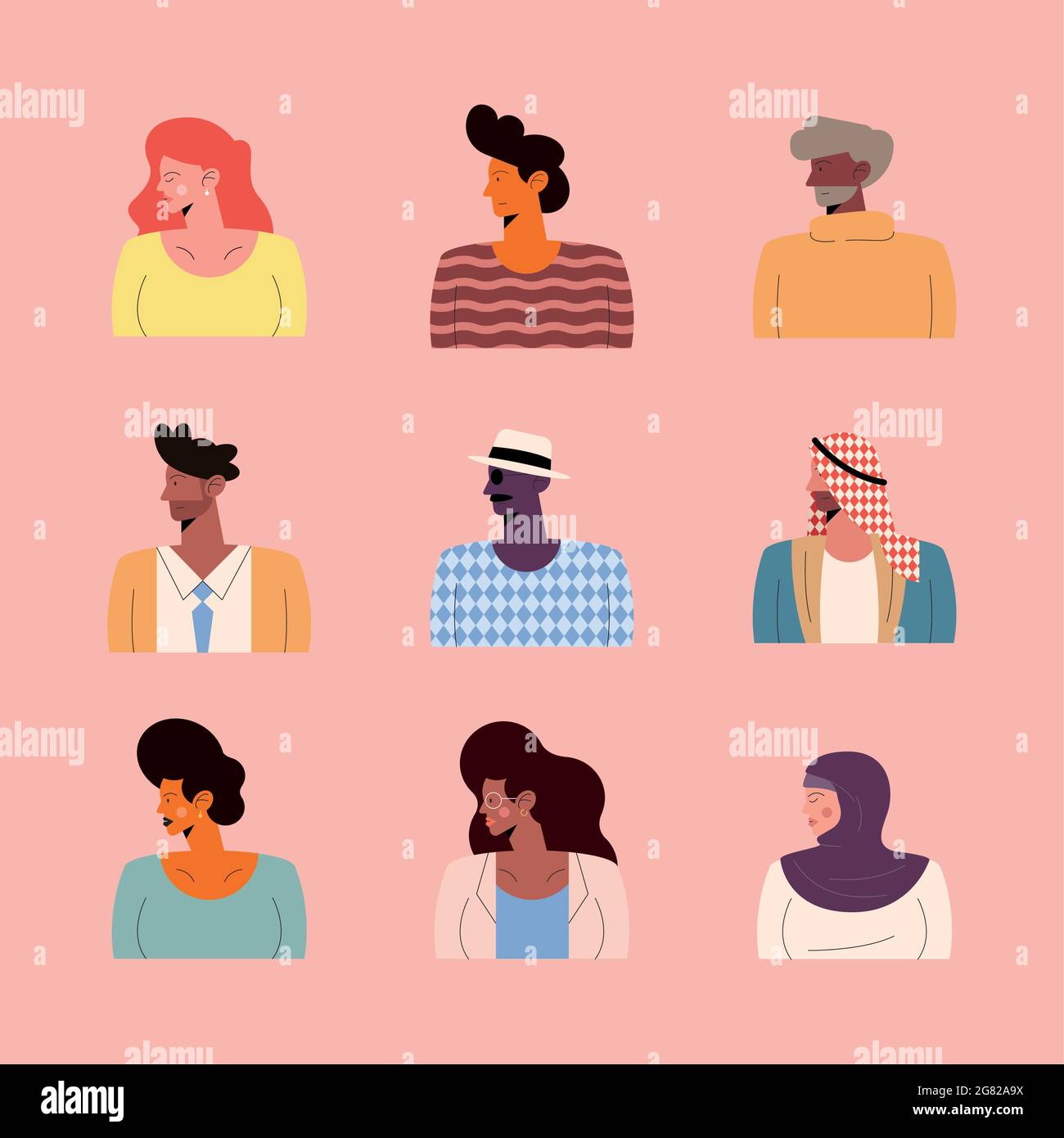 Varies Races Different races of humans hi-res stock photography and images - Alamy