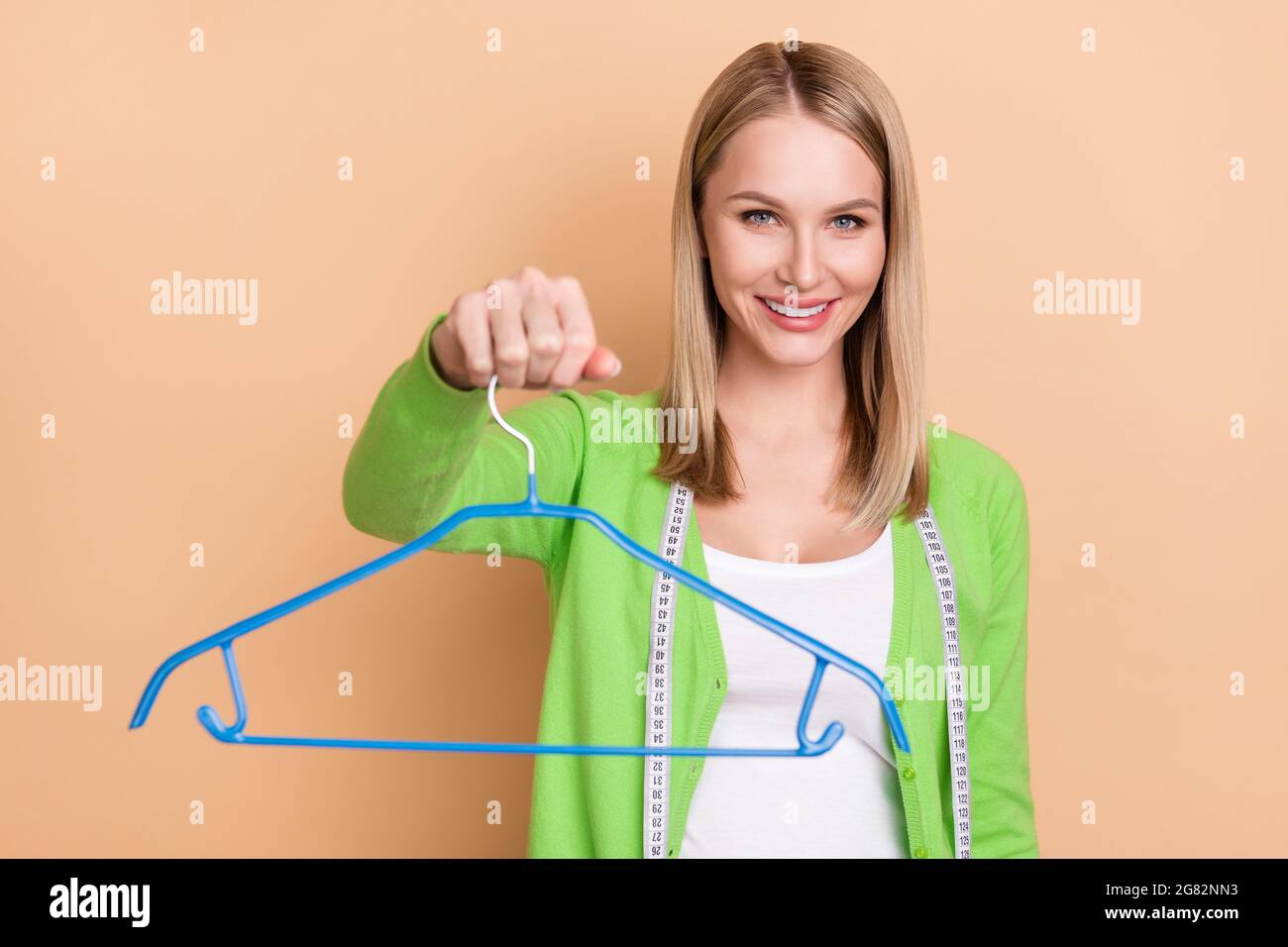Woman Measuring Tape. Image & Photo (Free Trial)