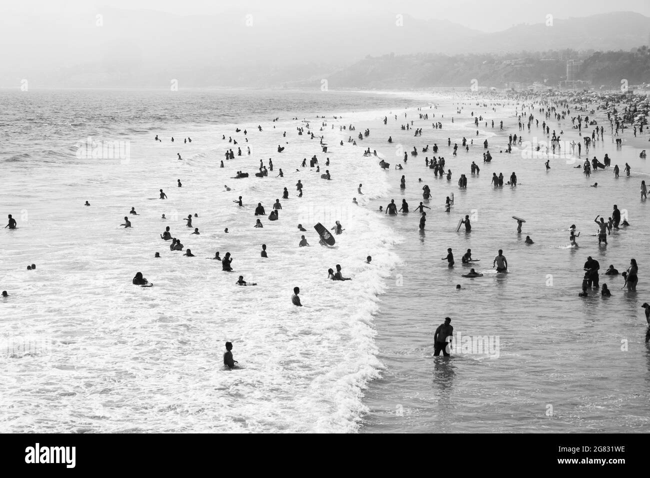 Santa Monica, Los Angeles, California, United States of America Stock Photo