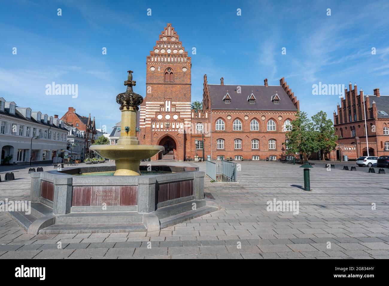 Roskilde City Hall Roskilde, Denmark Stock Photo Alamy