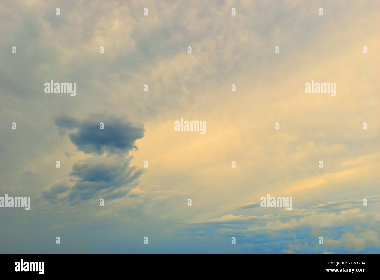 Could formations over the Rea Valley, Arkansas Stock Photo Alamy