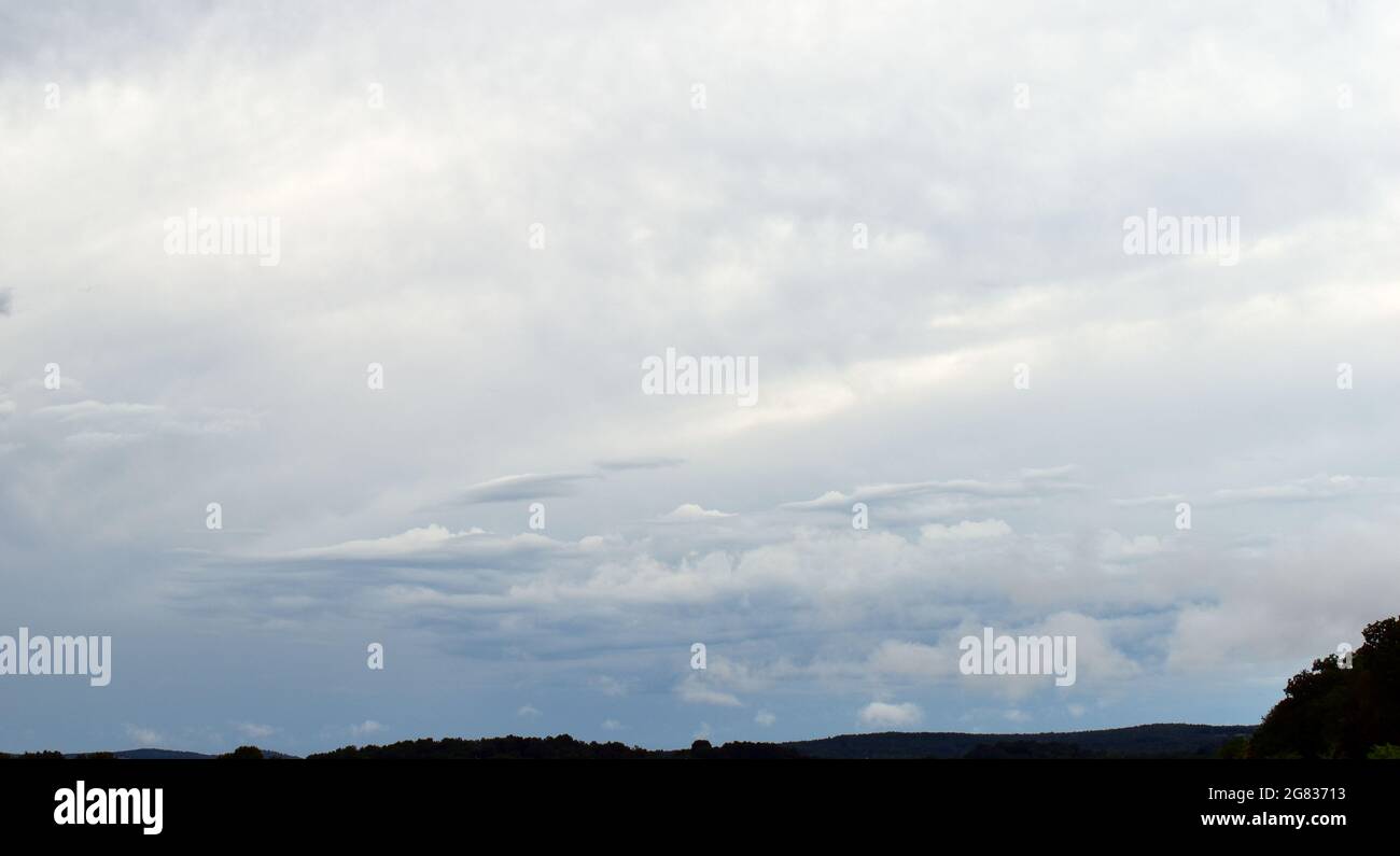 Could formations over the Rea Valley, Arkansas Stock Photo Alamy