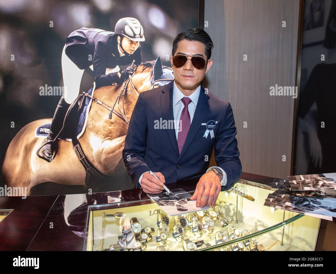 Hong Kong China 17 Feb 2019. Aaron Kwok Hong Kong actor AARON KWOK