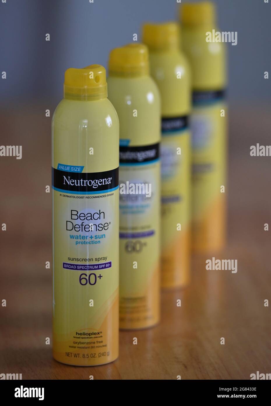 neutrogena beach defense 60 benzene