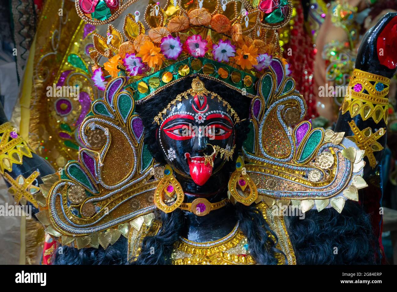 Black goddess kali hires stock photography and images  Alamy