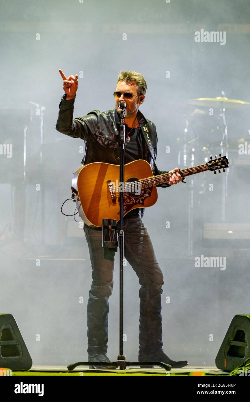 Eric Church during the Country Thunder Music Festival on July, 16 2021
