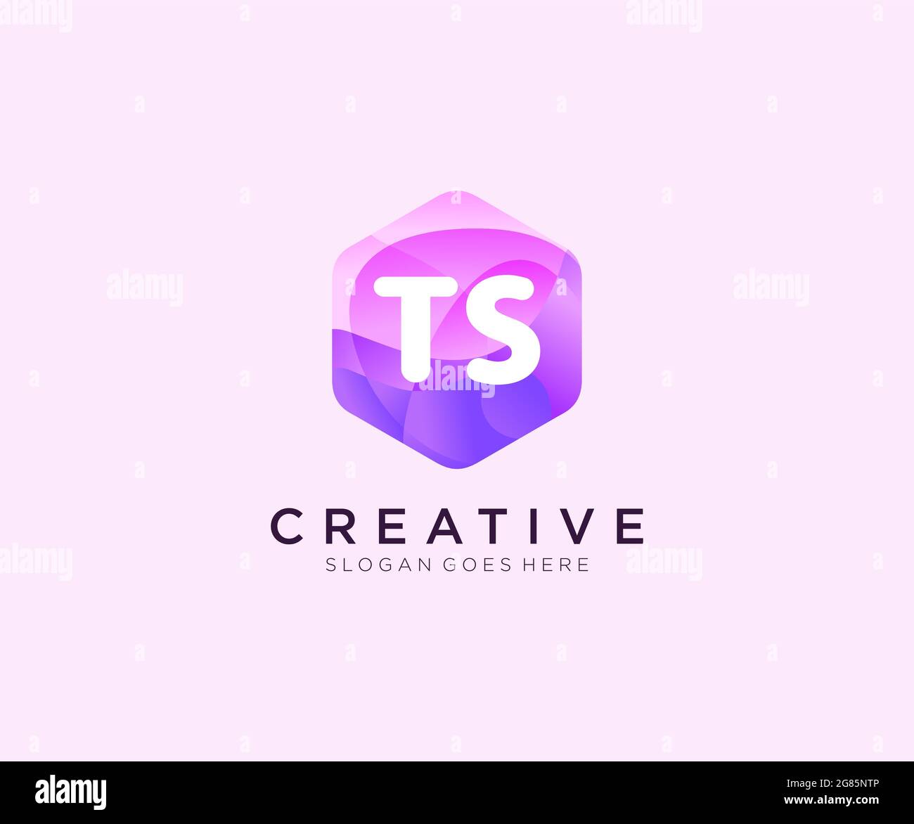 Ts initial logo Stock Vector Images - Alamy