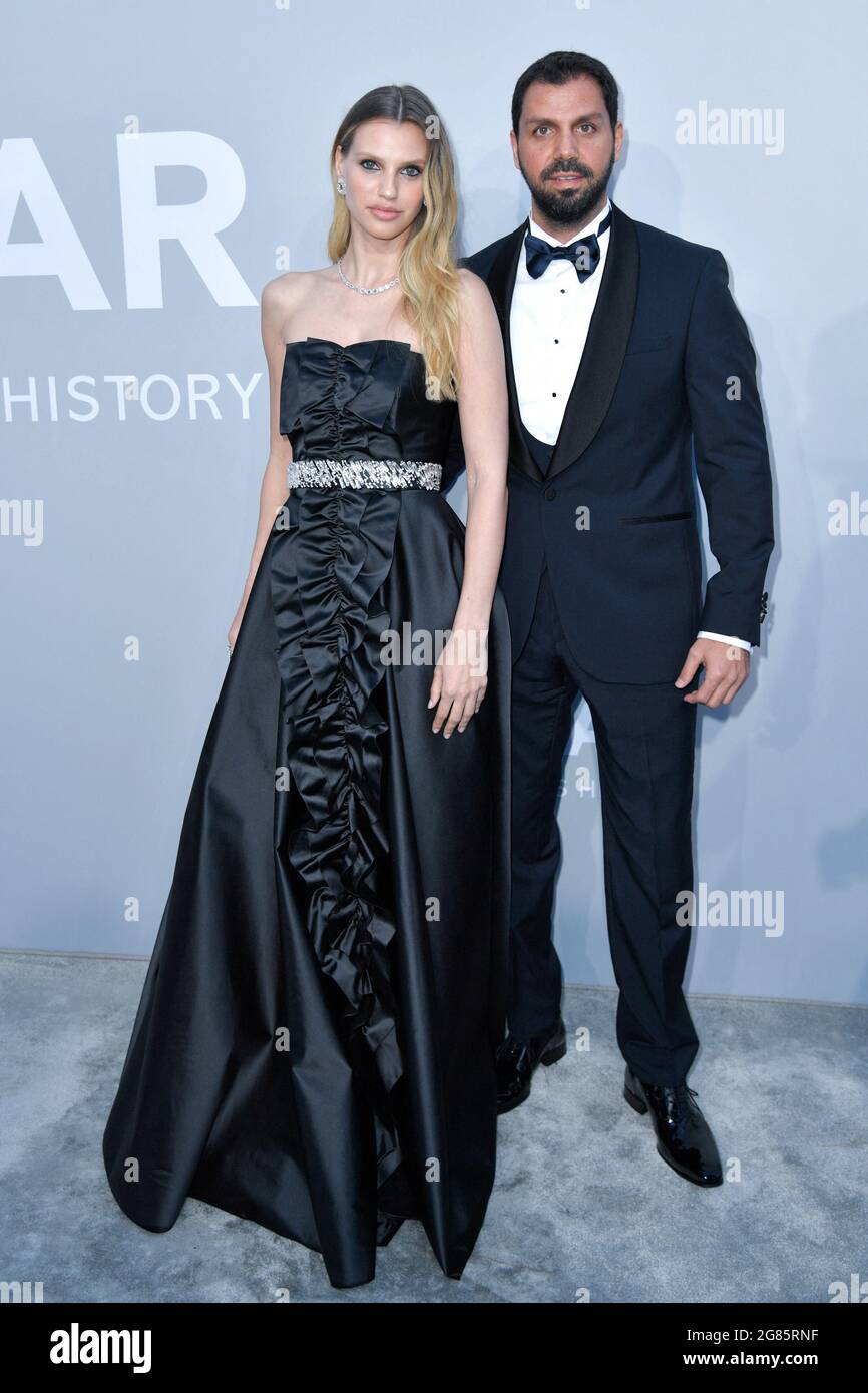 Cannes, France. 16th July, 2021. Nibar Madar attending the Amfar Party