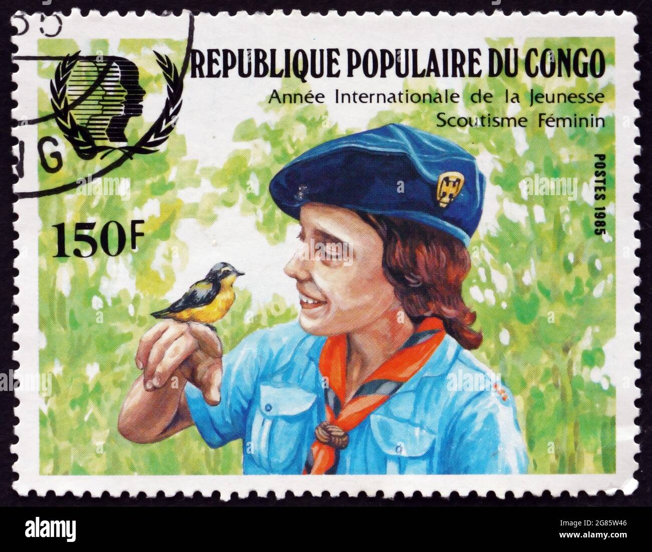 congo-circa-1985-a-stamp-printed-in-congo-shows-lady-olave-baden