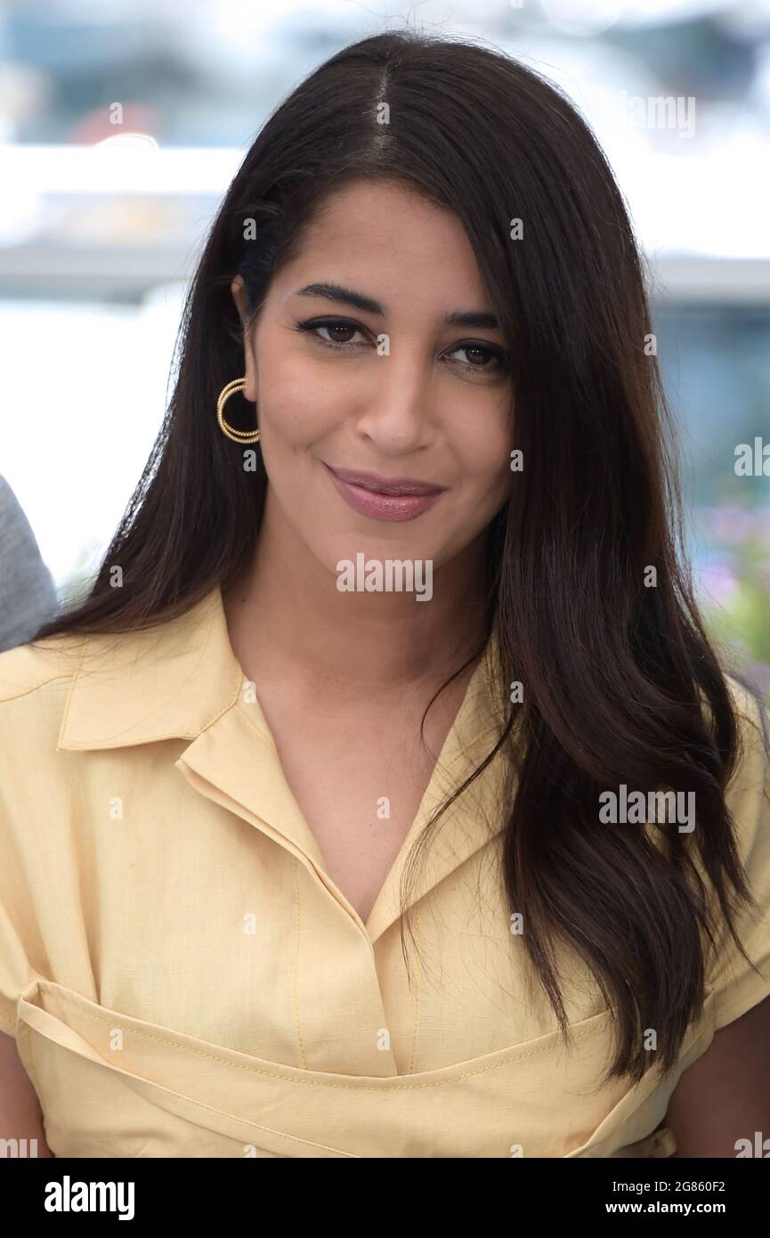 Cannes, France. 17th July, 2021. 74th Cannes Film Festival 2021, Photocall film : Les Intranquilles (The Restless) - Pictured: Leila Bekhti Credit: Independent Photo Agency/Alamy Live News Stock Photo