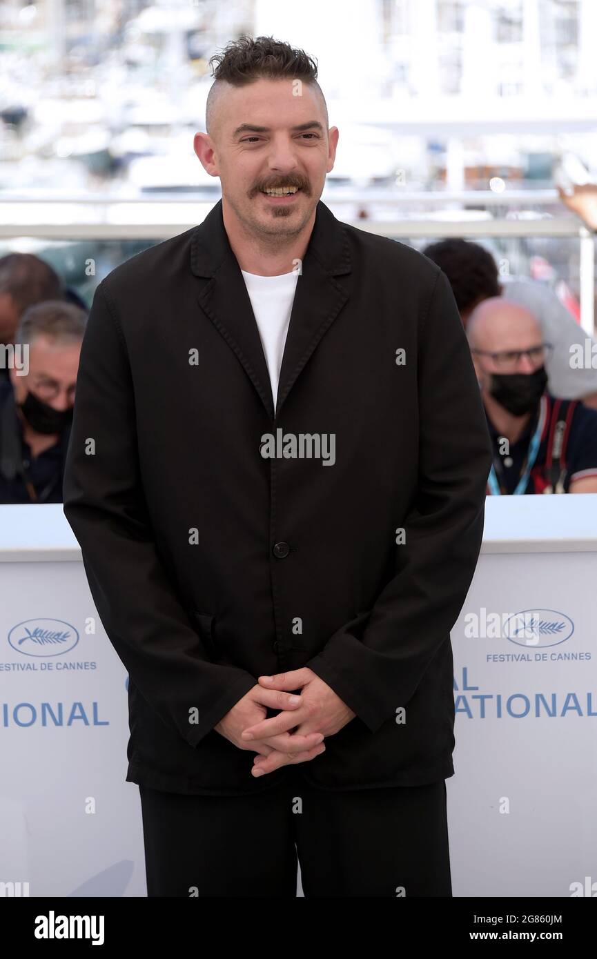 Cannes, France. 17th July, 2021. 74th Cannes Film Festival 2021, Photocall film : Les Intranquilles (The Restless) - Pictured: Damien Bonnard Credit: Independent Photo Agency/Alamy Live News Stock Photo