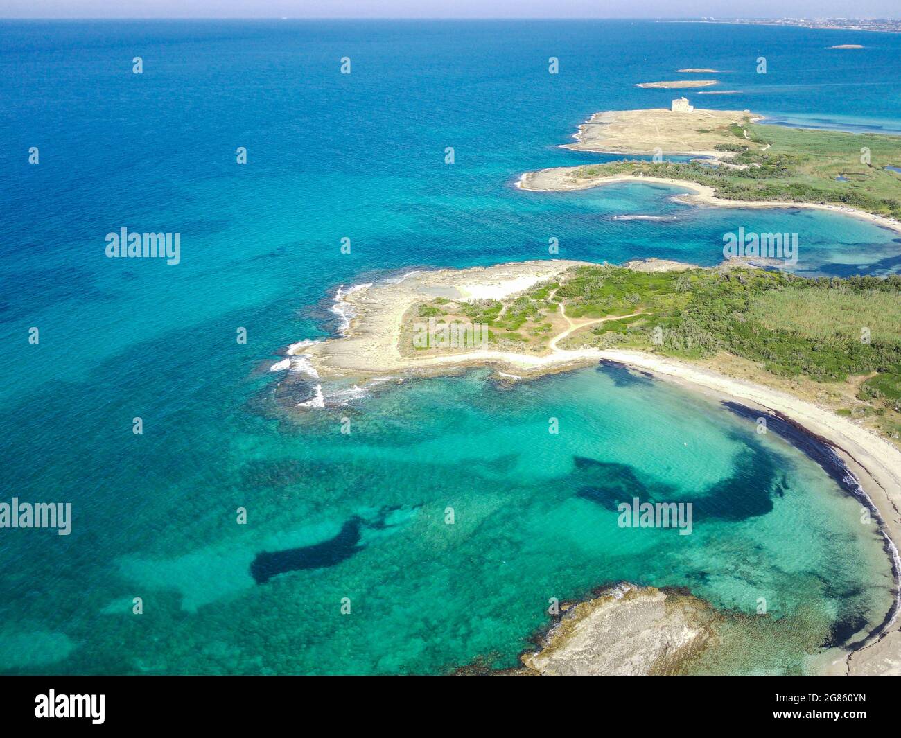 Torre Guaceto Natural Reserve Apulia Stock Photo Alamy