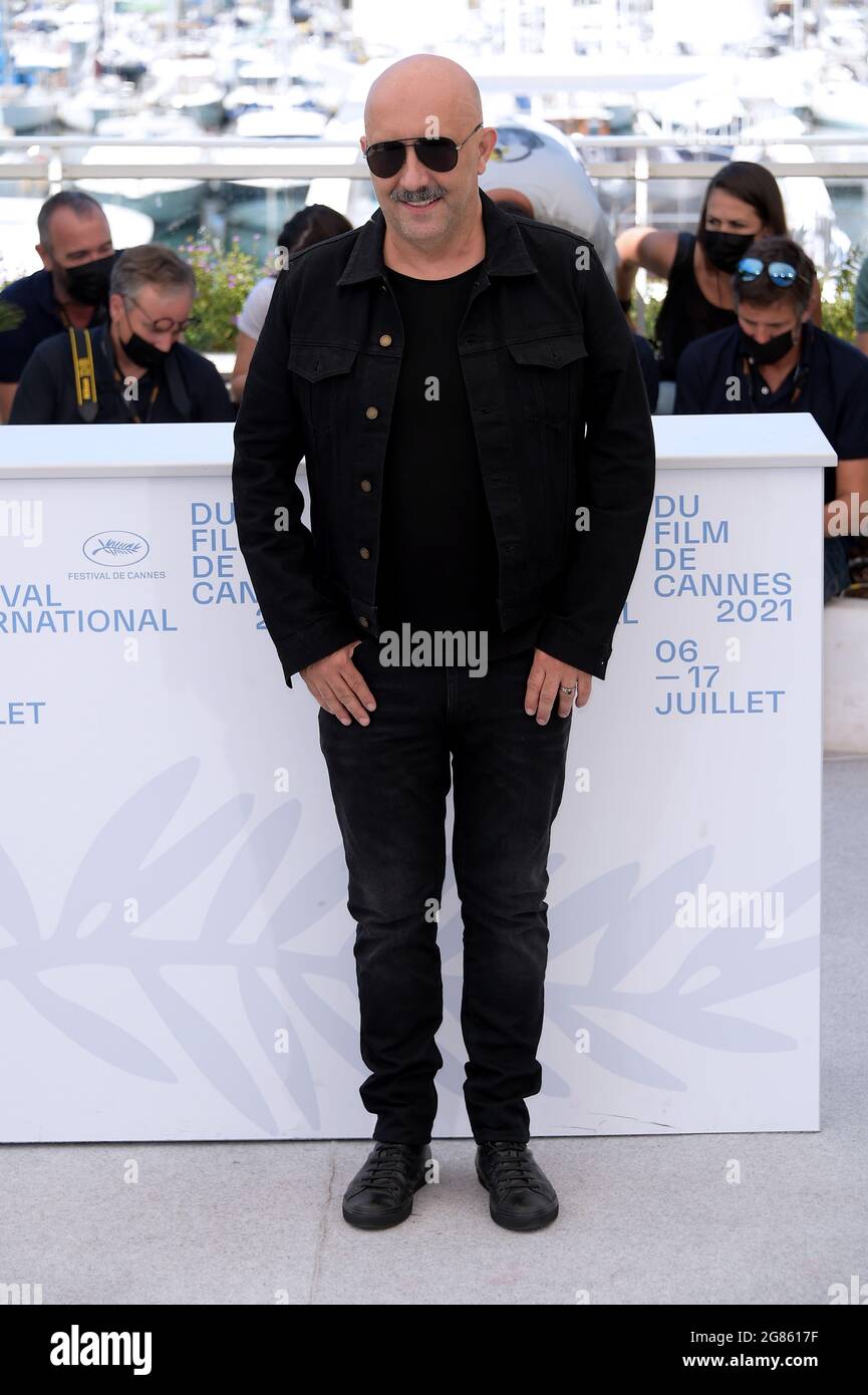 Cannes, France. 17th July, 2021. 74th Cannes Film Festival 2021, Photocall film : Vortex - Pictured: Kylian Dehret Credit: Independent Photo Agency/Alamy Live News Stock Photo