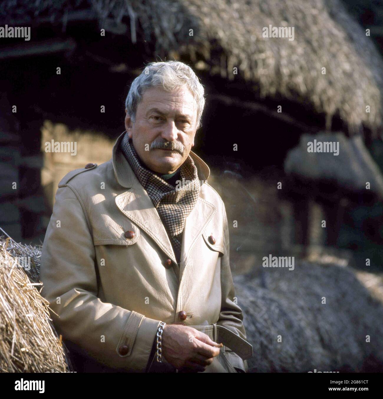 Portrait of the Romanian actor Amza Pellea, 1981 Stock Photo - Alamy 