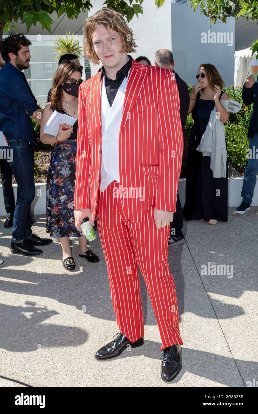 Cannes, France. 17th July, 2021. Caleb Landry Jones poses at the