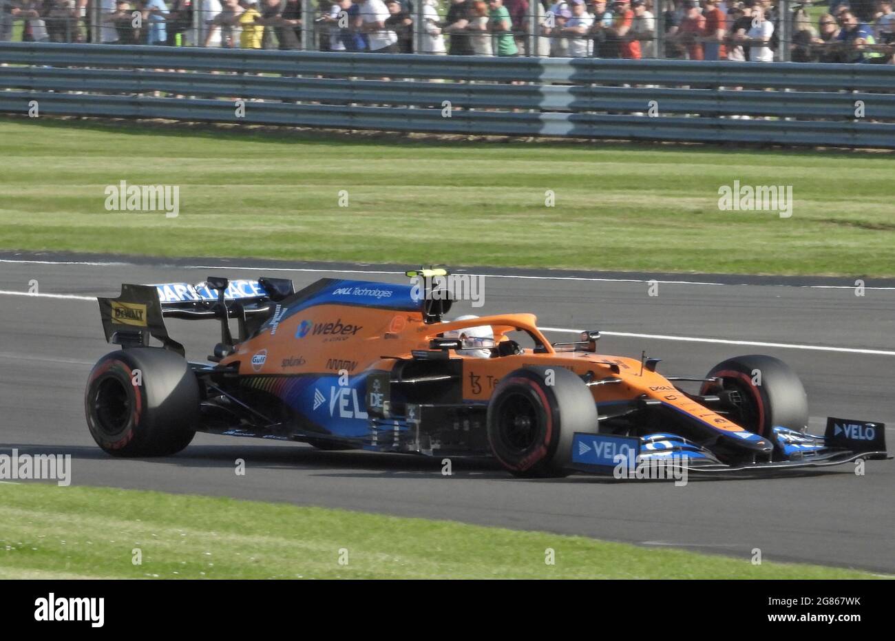 Silverstone Uk 17 July 21 British F1 Grand Prix Silverstone Uk Lando Norris Mclaren Mcl35m Credit Leo Mason Alamy Live News Sport Practice And Qualifying Sprint During The Formula 1 Pirelli