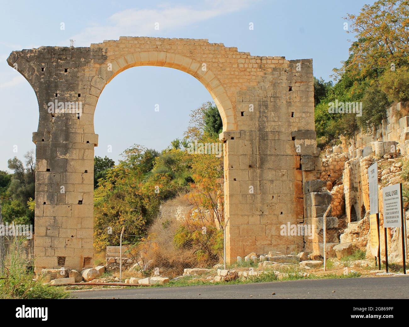 Elaiussa Sebaste or Elaeousa Sebaste ancient Roman city of the 2nd ...
