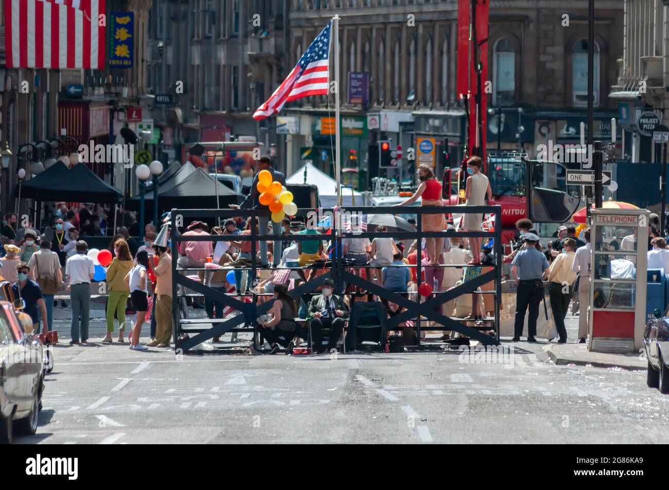 Indiana jones filming glasgow hires stock photography and images Alamy