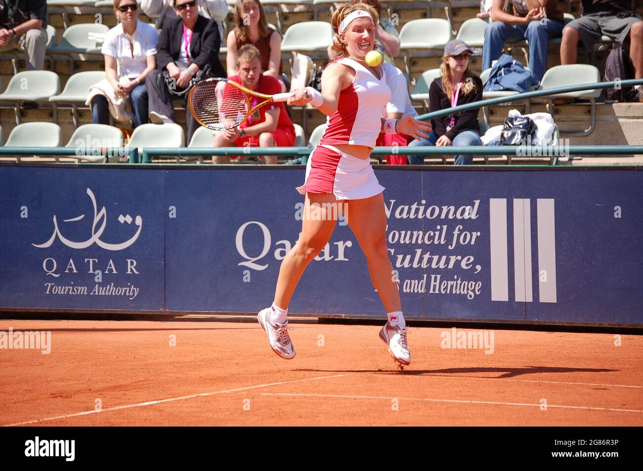 Qatar German Open 2006 Svetlana Stock Photo Alamy