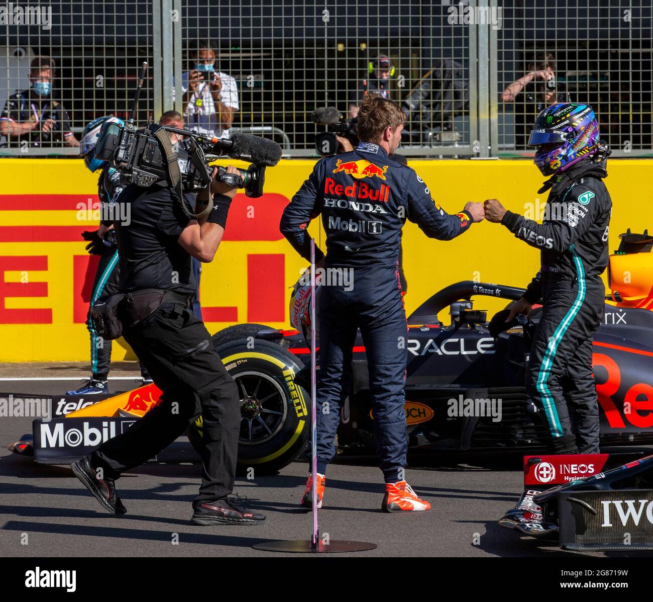 Max verstappen 2021 silverstone circuit hires stock photography and