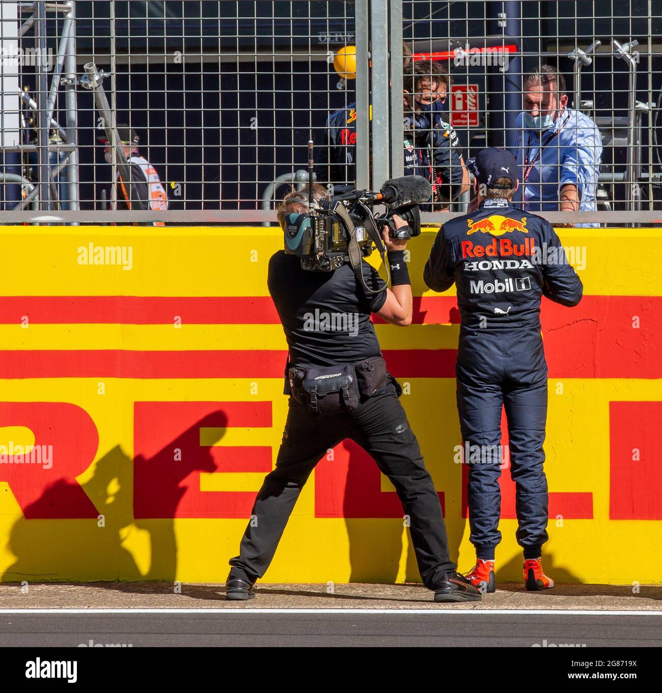 Max verstappen 2021 silverstone circuit hires stock photography and