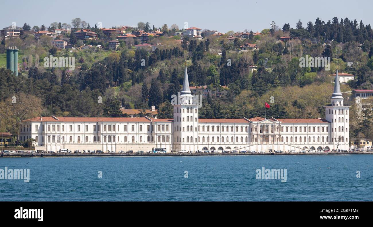 Kuleli Military High School in Istanbul City, Turkey Stock Photo